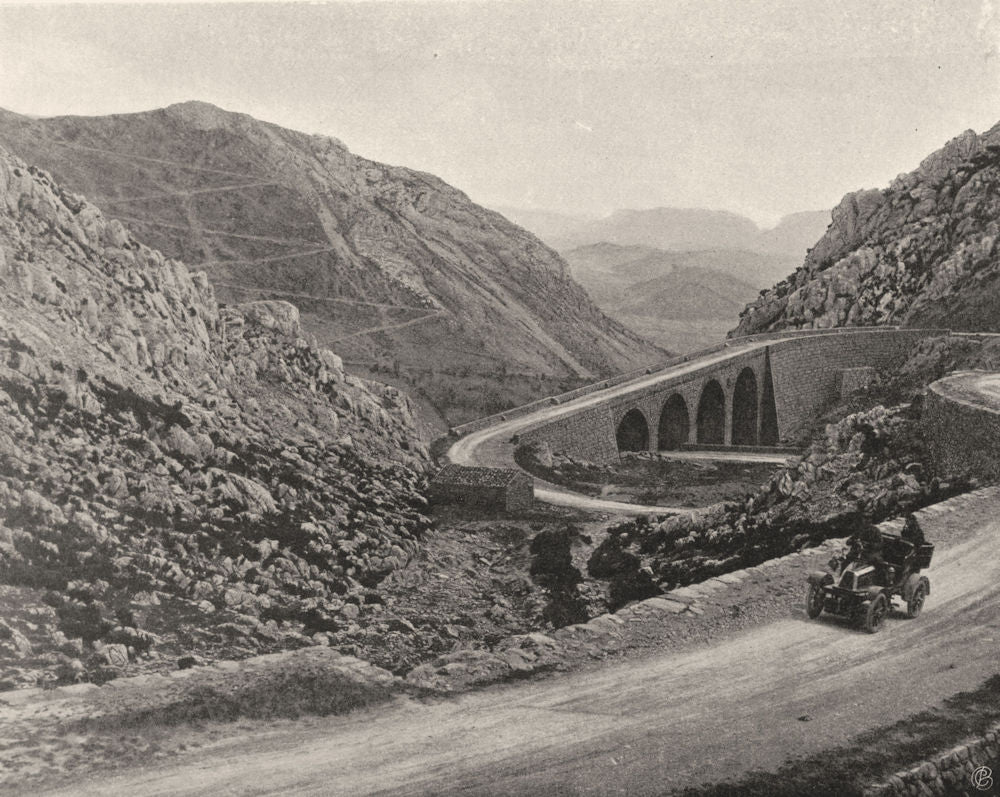 PYRÉNÉES-ORIENTALES. Col de Saint-Louis 1903 old antique vintage print picture